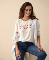 Camiseta Mujer Esprit Paris Graphic