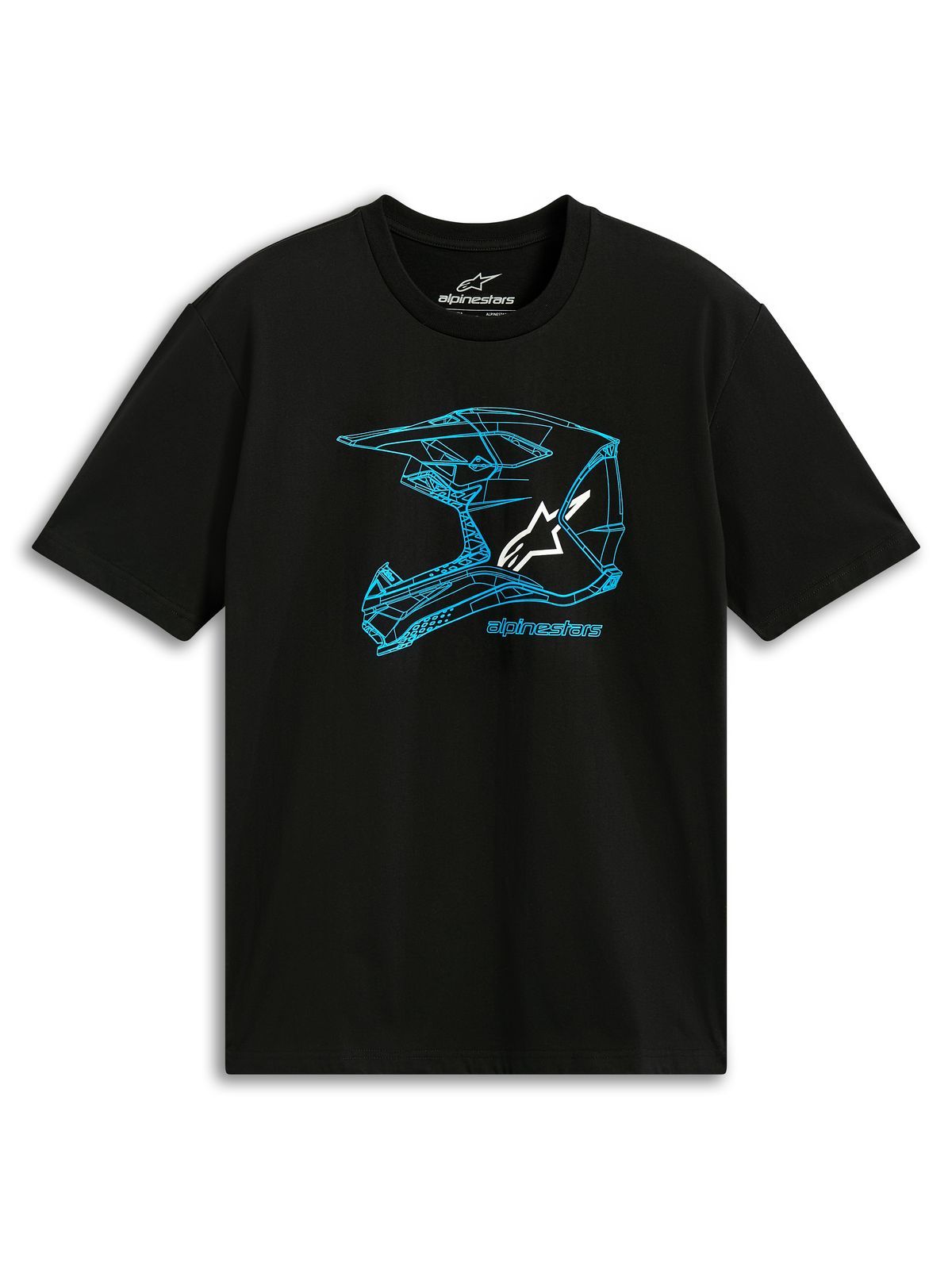 Camiseta Hombre Alpinestars MX Helmet CSF