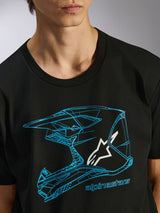Camiseta Hombre Alpinestars MX Helmet CSF