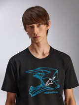 Camiseta Hombre Alpinestars MX Helmet CSF