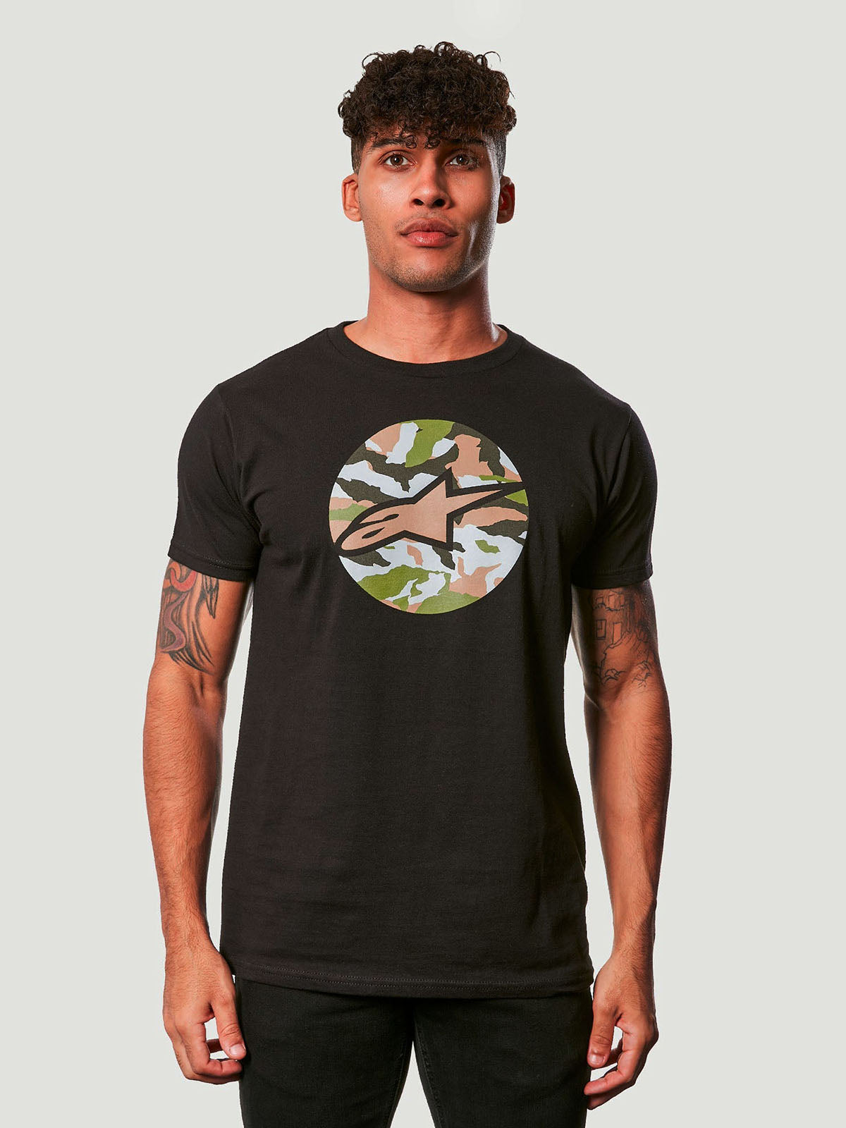 Camiseta Hombre Alpinestars Camo Disk