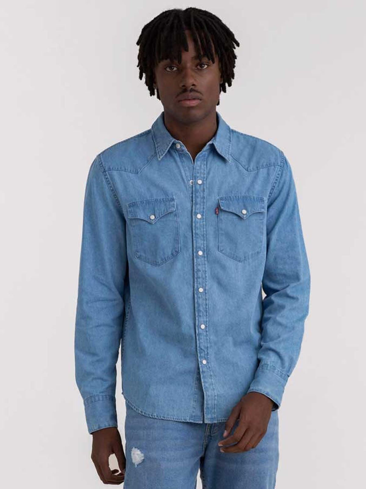 Camisa Hombre Levis Classic Western Denim