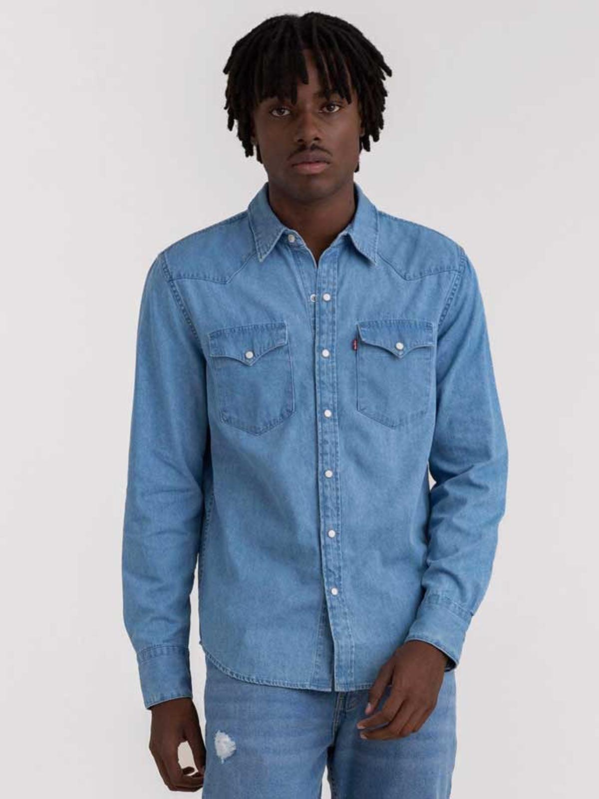 Camisa Hombre Levis Classic Western Denim