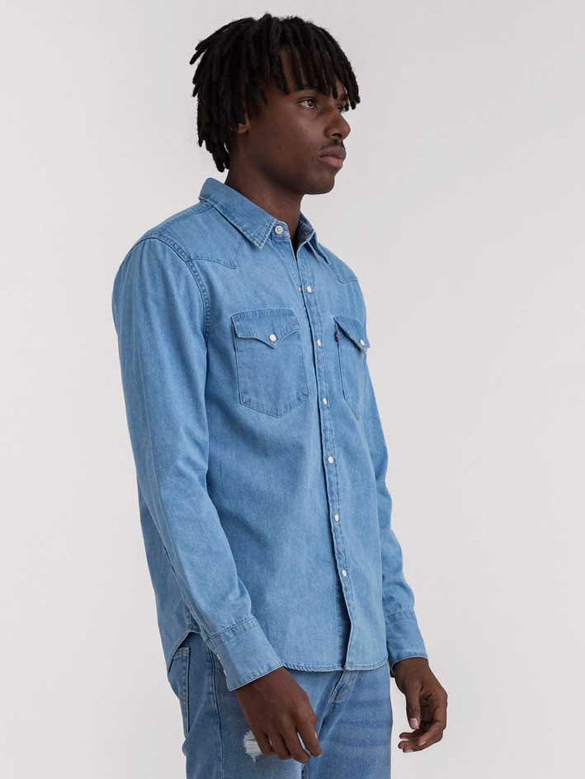 Camisa Hombre Levis Classic Western Denim