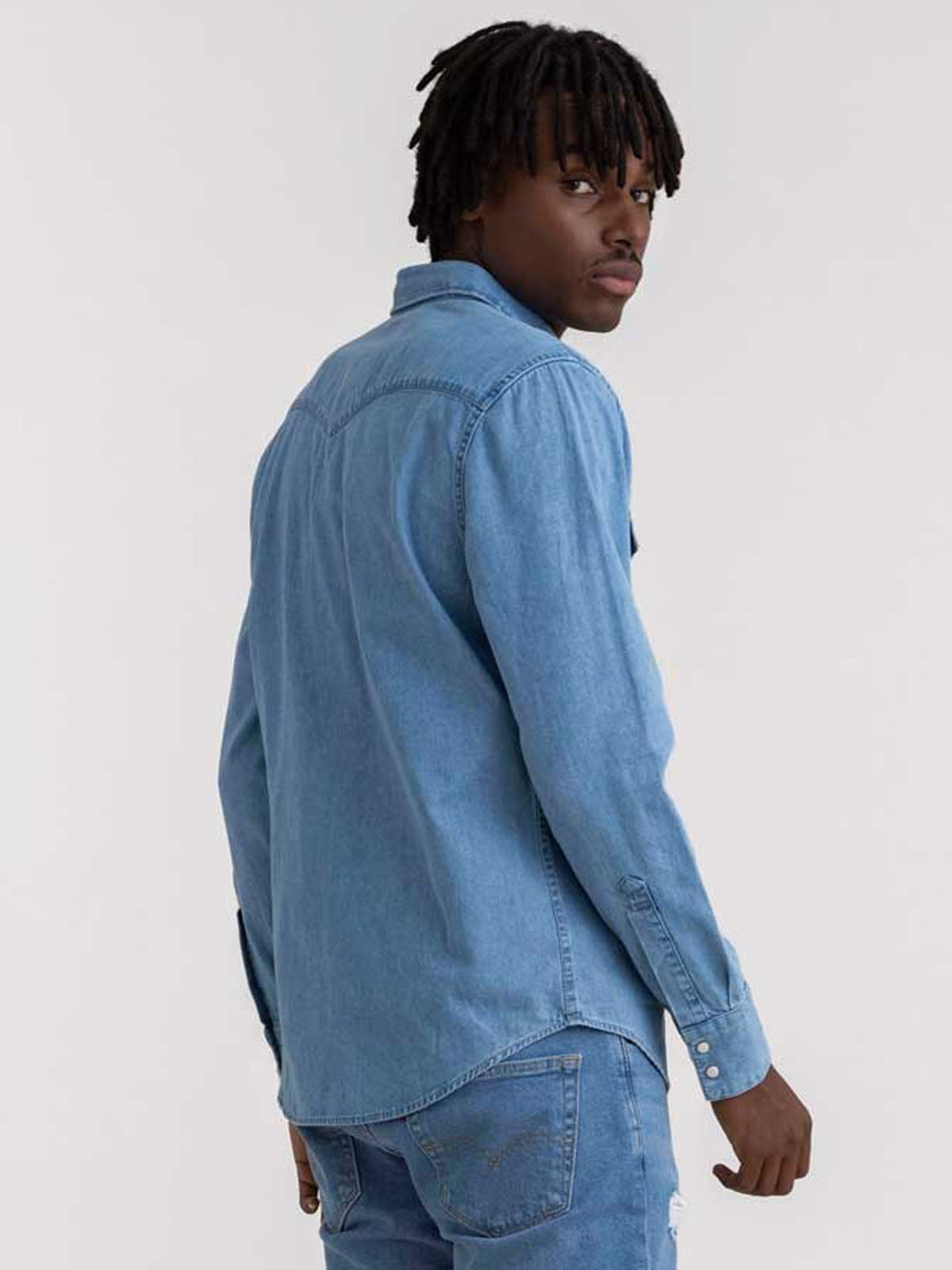 Camisa Hombre Levis Classic Western Denim