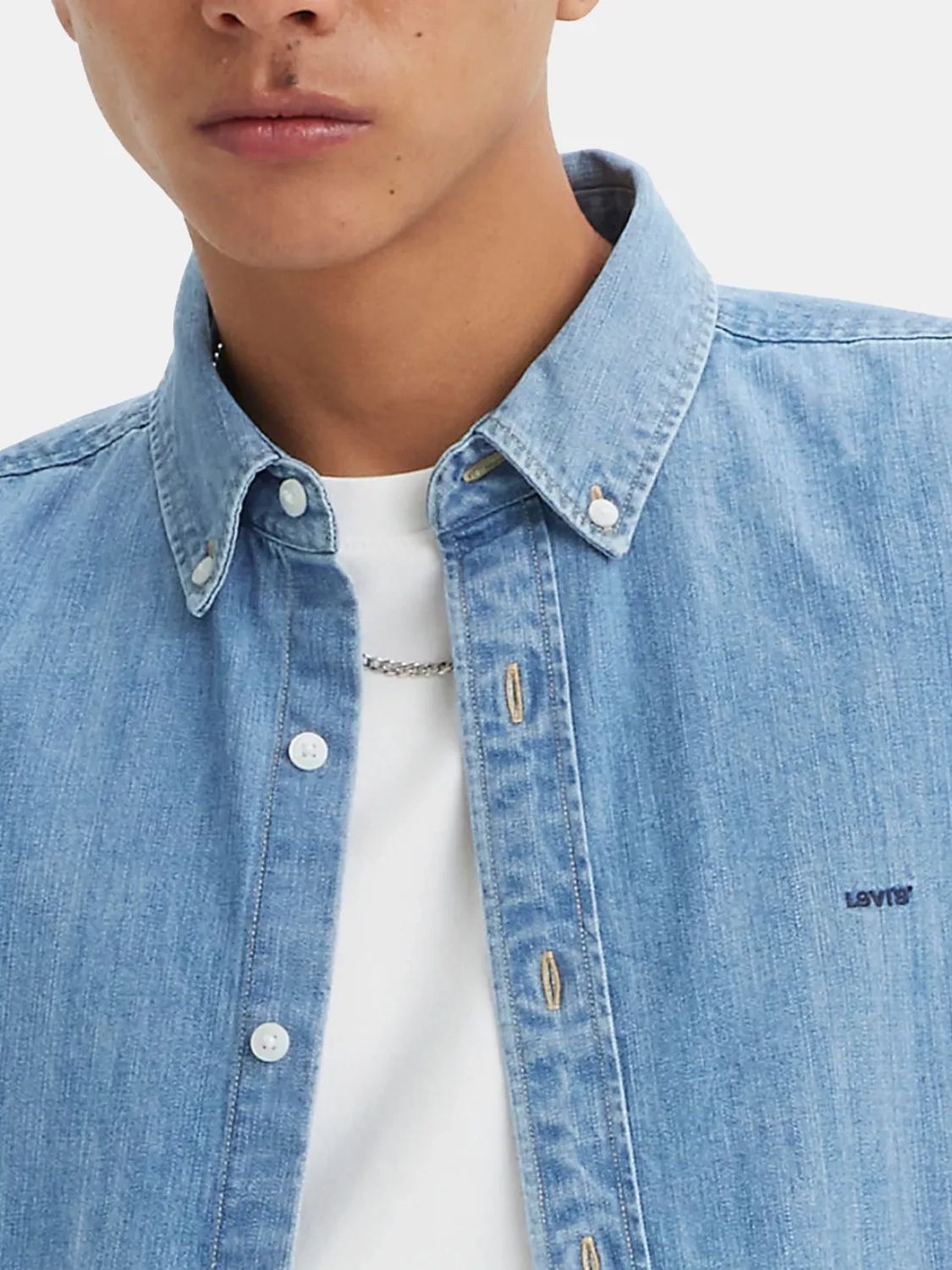 Camisa Hombre Levis Authentic Manga Corta