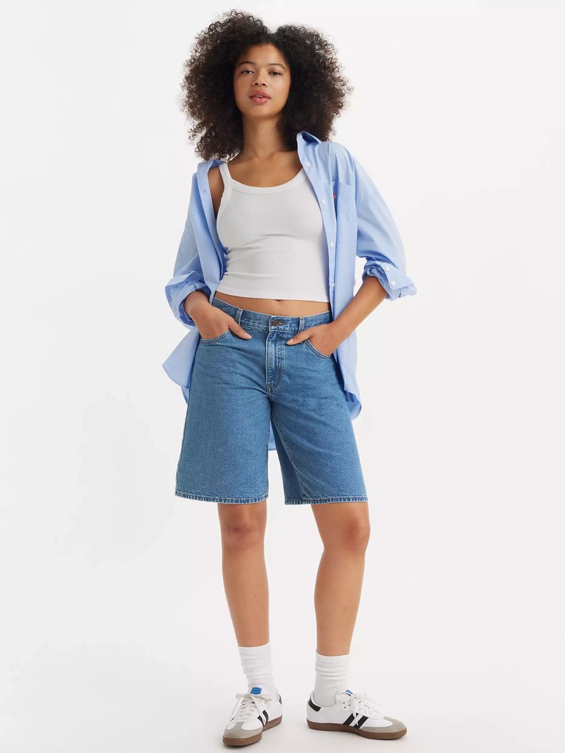 Short Mujer Levis Baggy Dad Jort