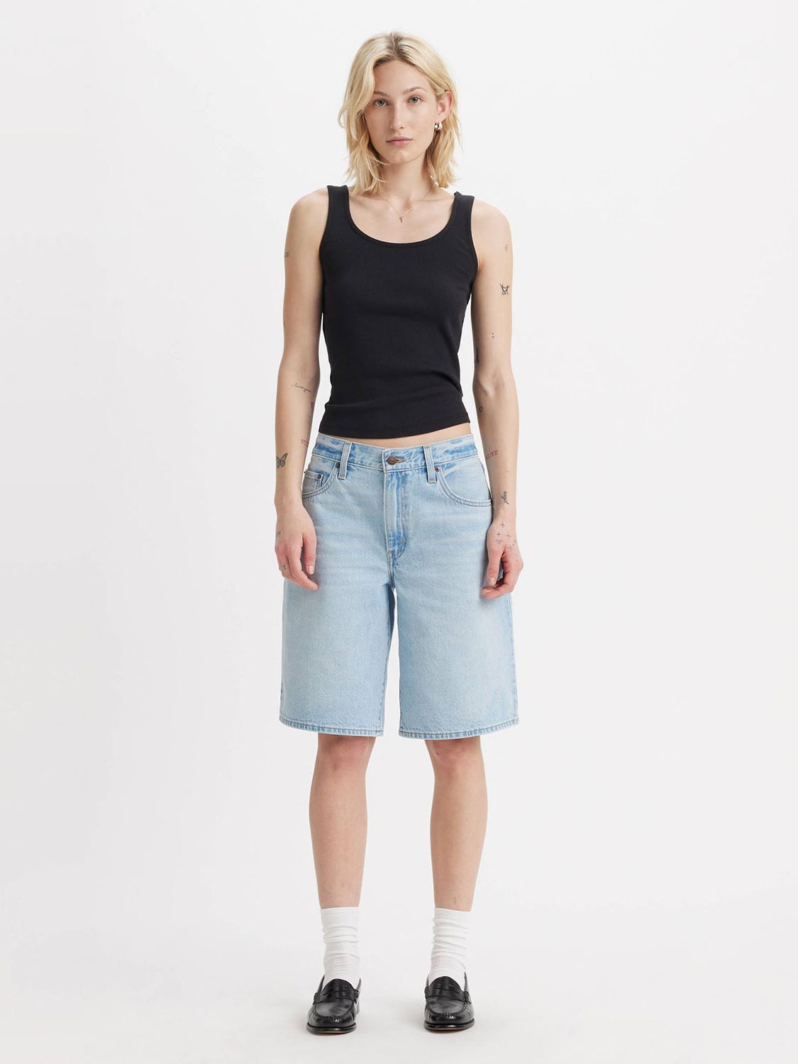 Short Mujer Levis Baggy Dad