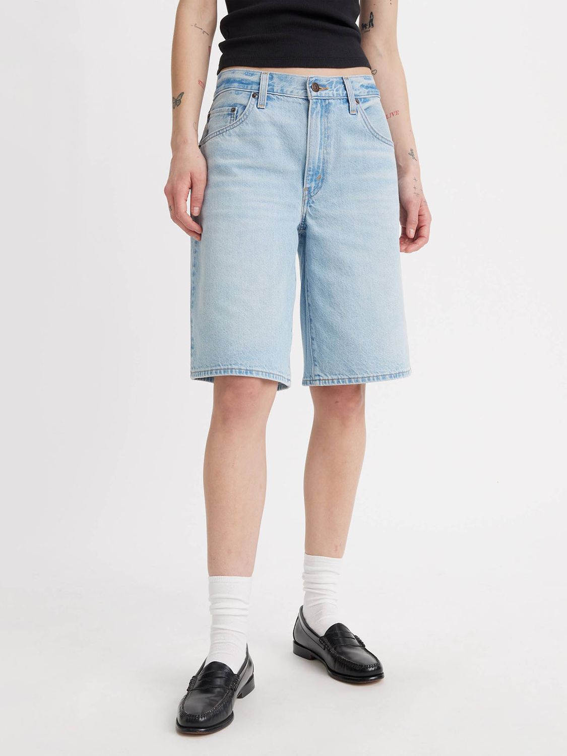 Short Mujer Levis Baggy Dad