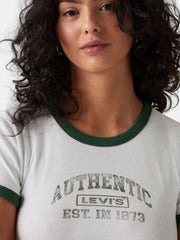 Camiseta Mujer Levis Graphic Mini Ringer