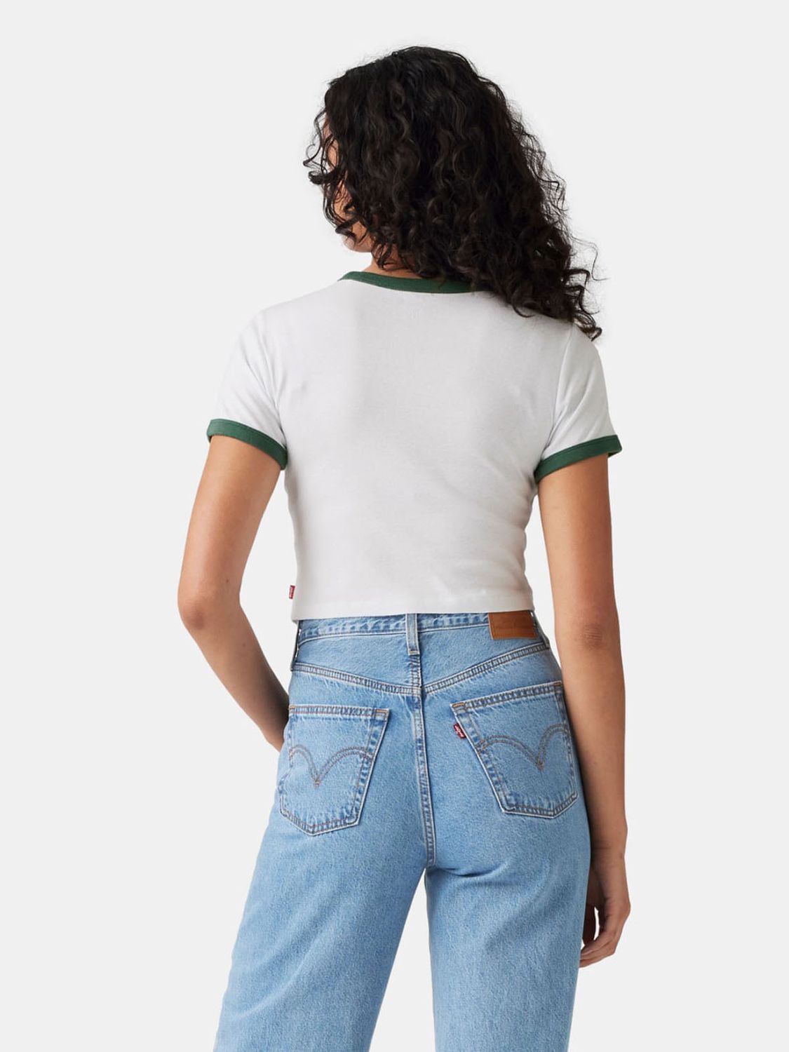 Camiseta Mujer Levis Graphic Mini Ringer