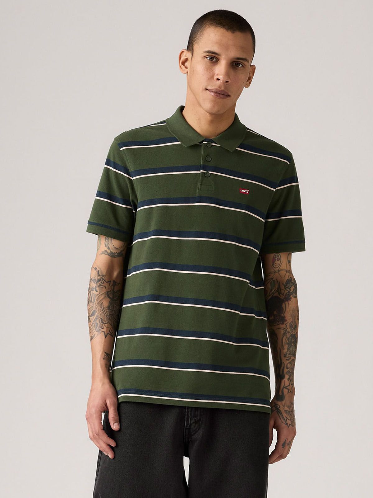 Polo Hombre Levis Striped