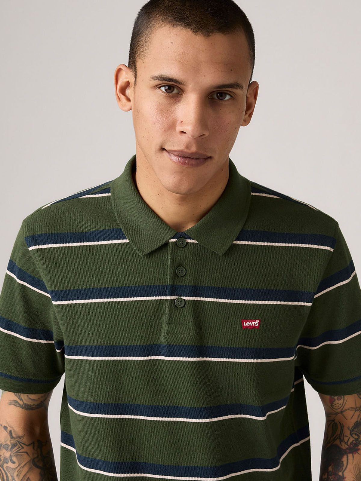 Polo Hombre Levis Striped