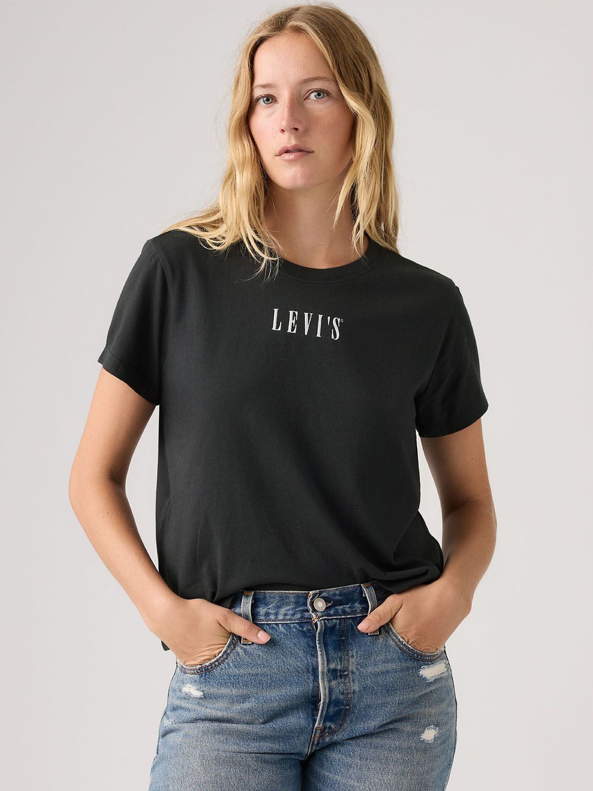 Camiseta Mujer Levis Graphic Logo