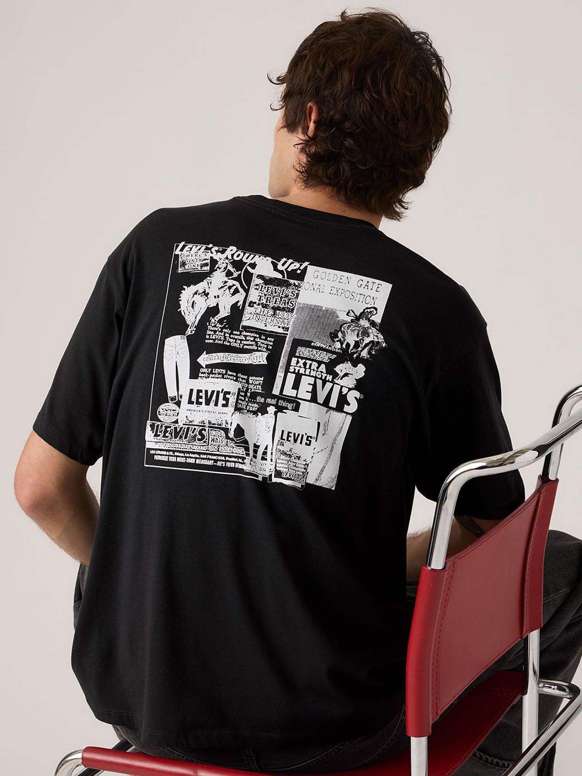 Camiseta Hombre Levis Graphic Vintage