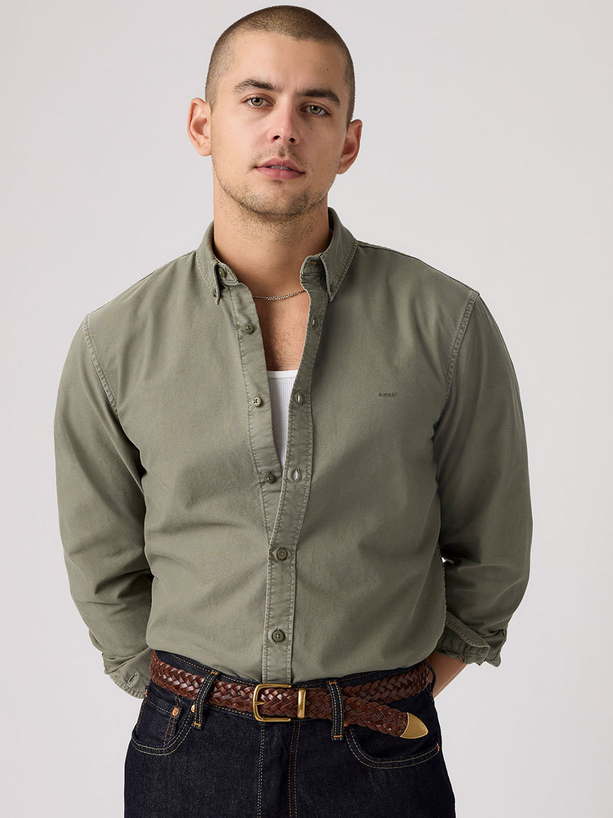 Camisa Hombre Levis Authentic Button