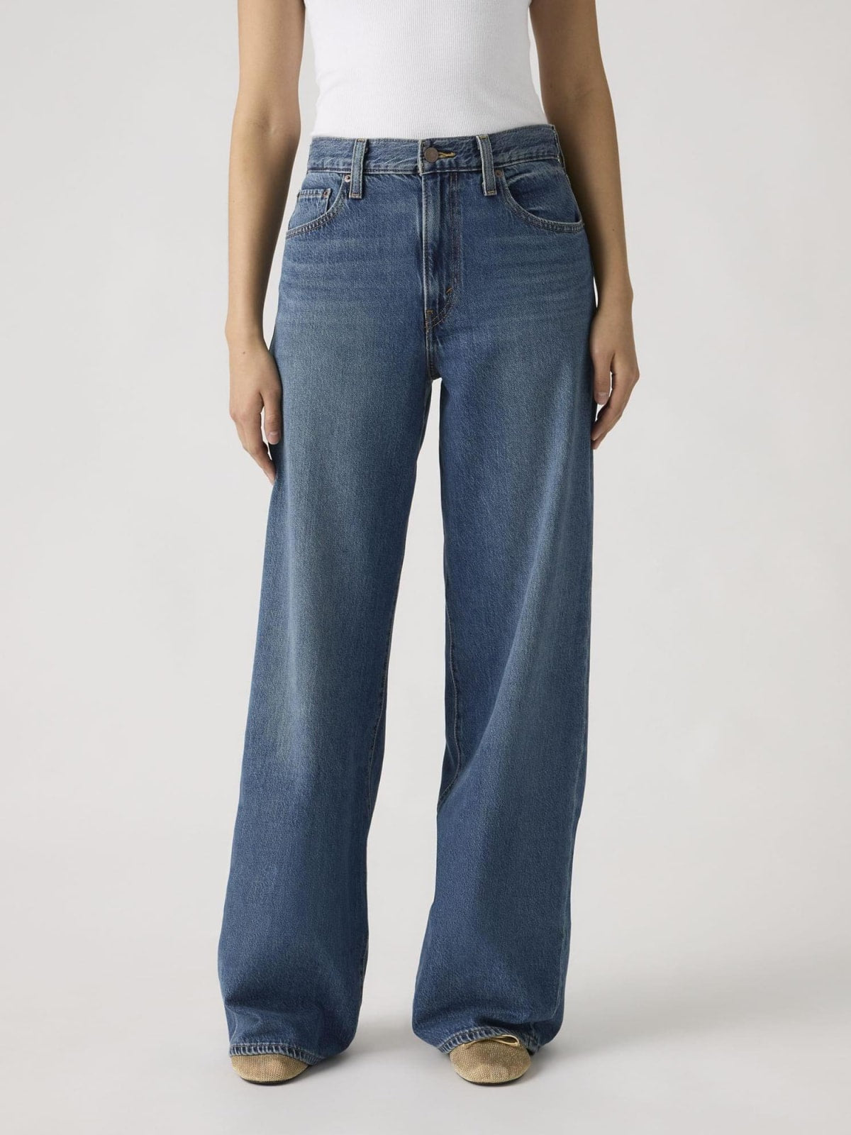 Jean Mujer Levis Cinch Wide Leg