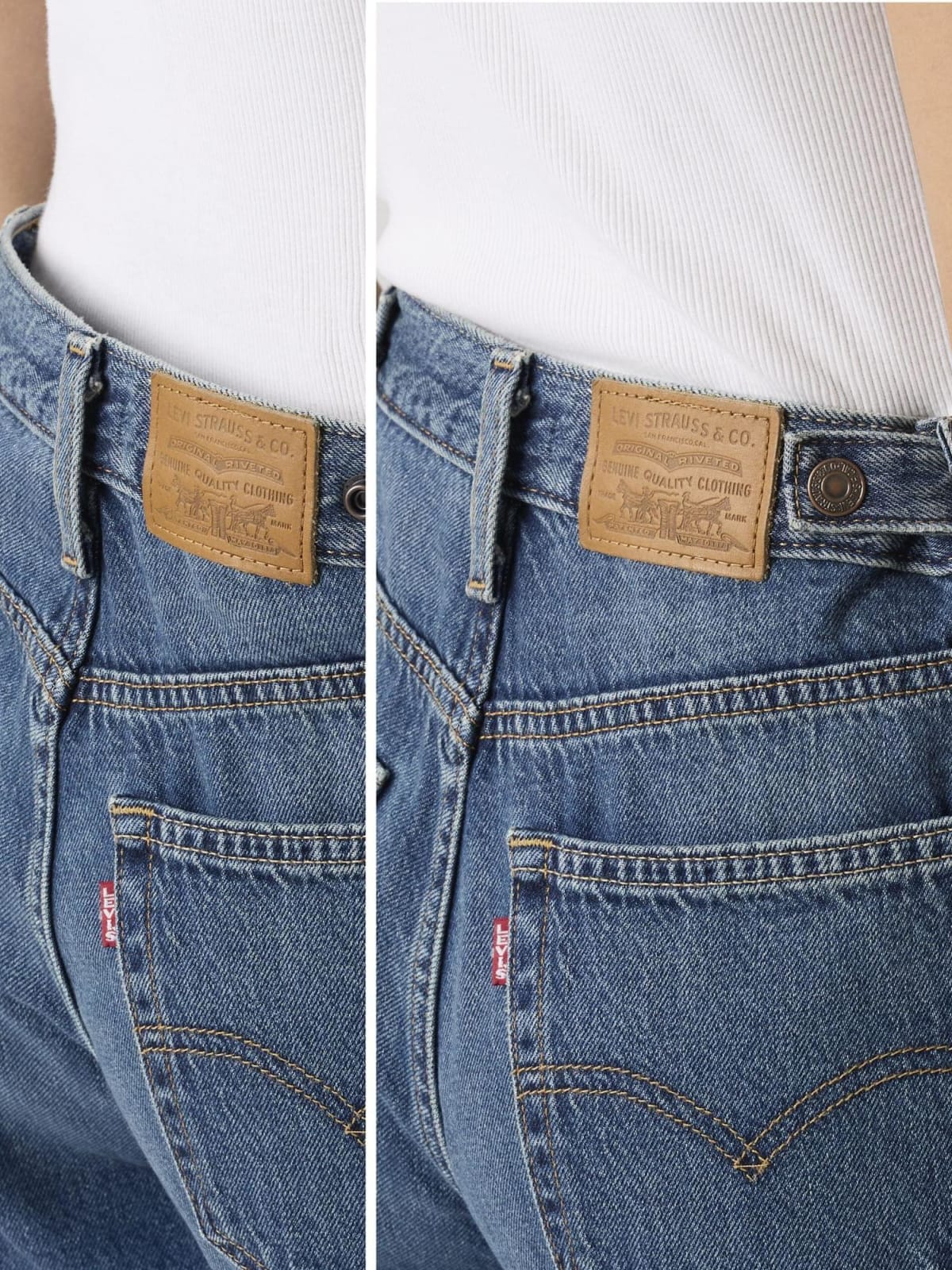 Jean Mujer Levis Cinch Wide Leg