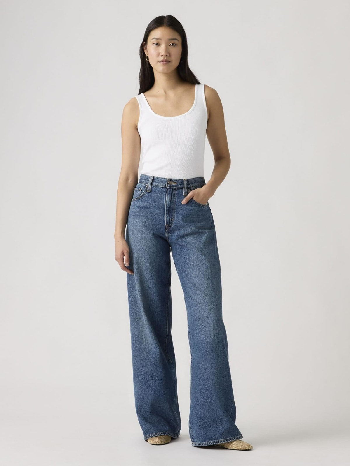 Jean Mujer Levis Cinch Wide Leg