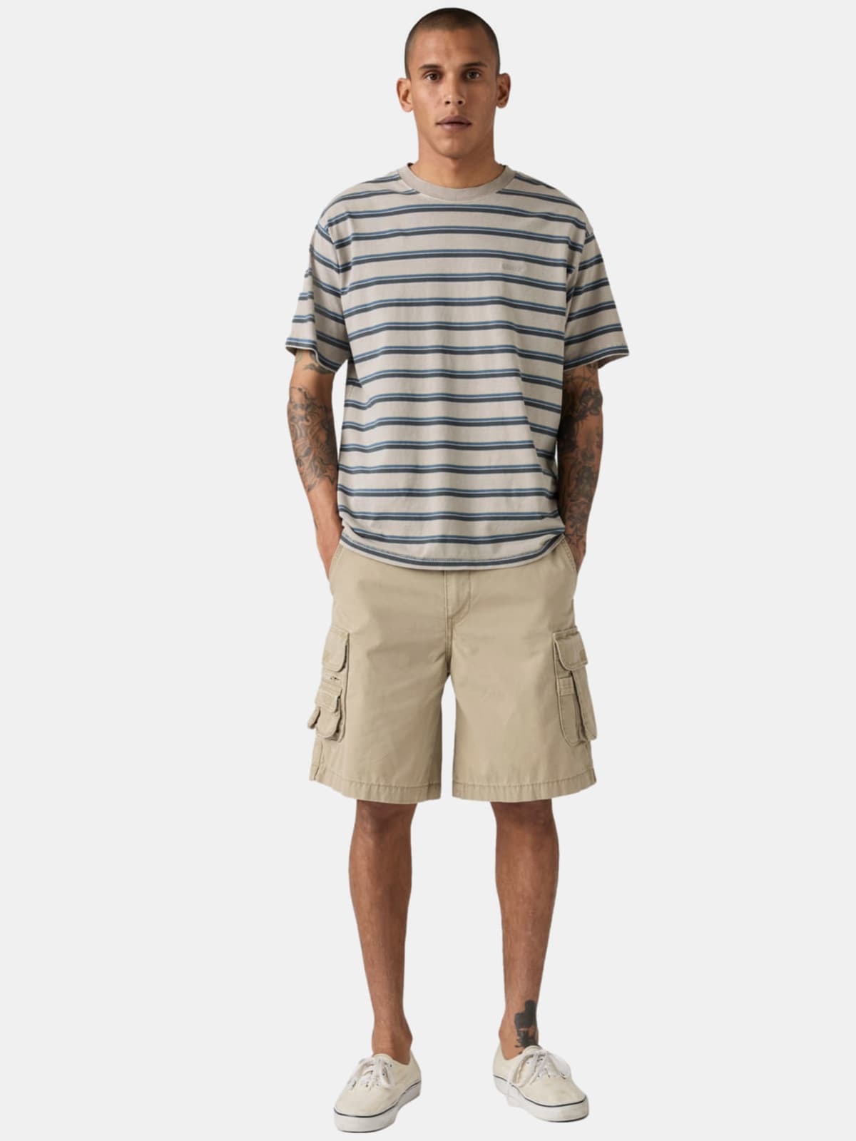 Bermuda Hombre Levis Fishing
