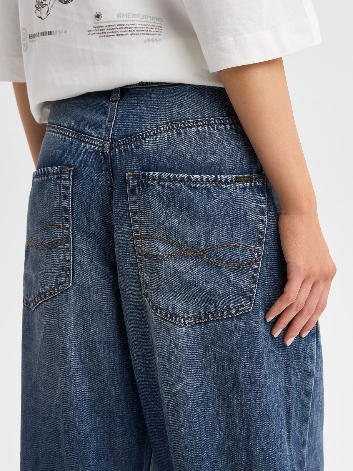 Jean Mujer Americanino Barrel