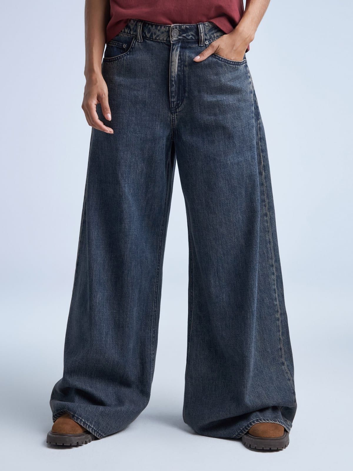 Jean Mujer Americanino Wide Leg