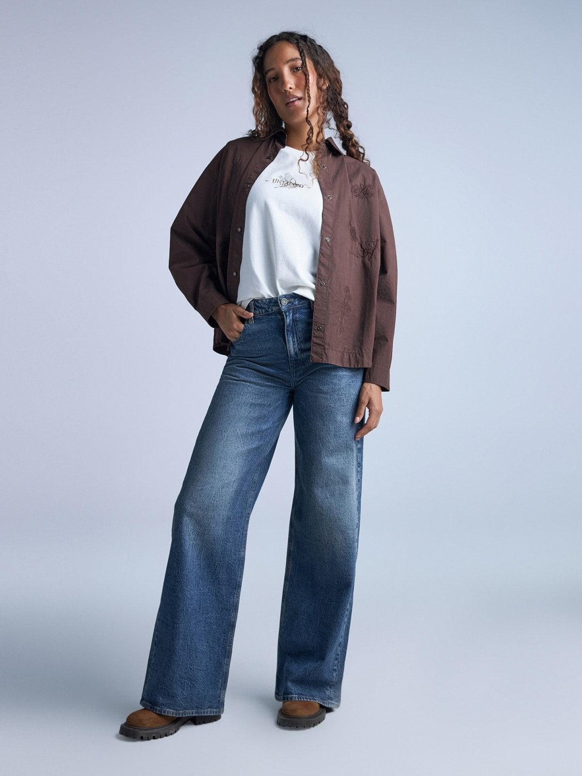 Jean Mujer Americanino Wide Leg