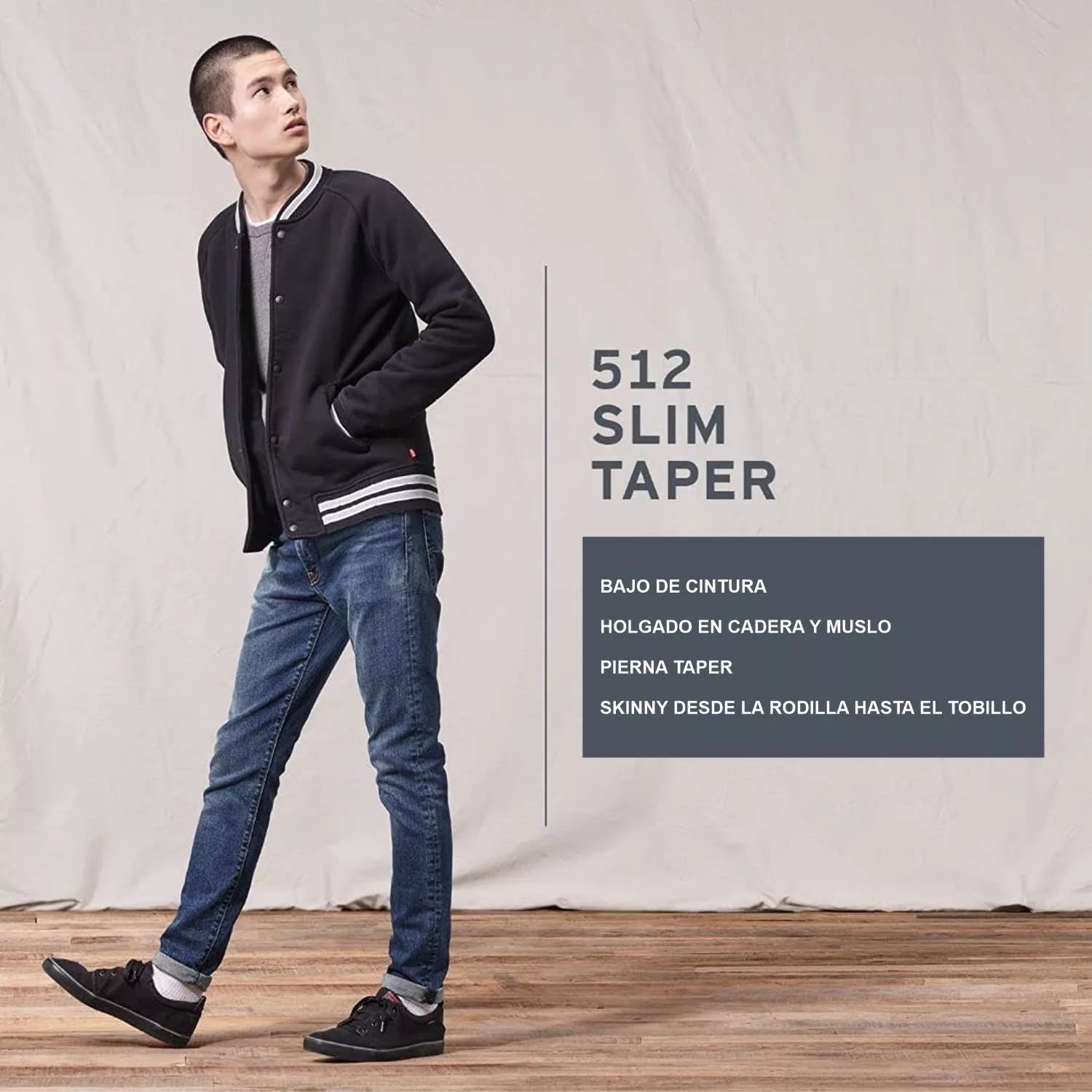 Jean Hombre Levis 512 Slim Taper