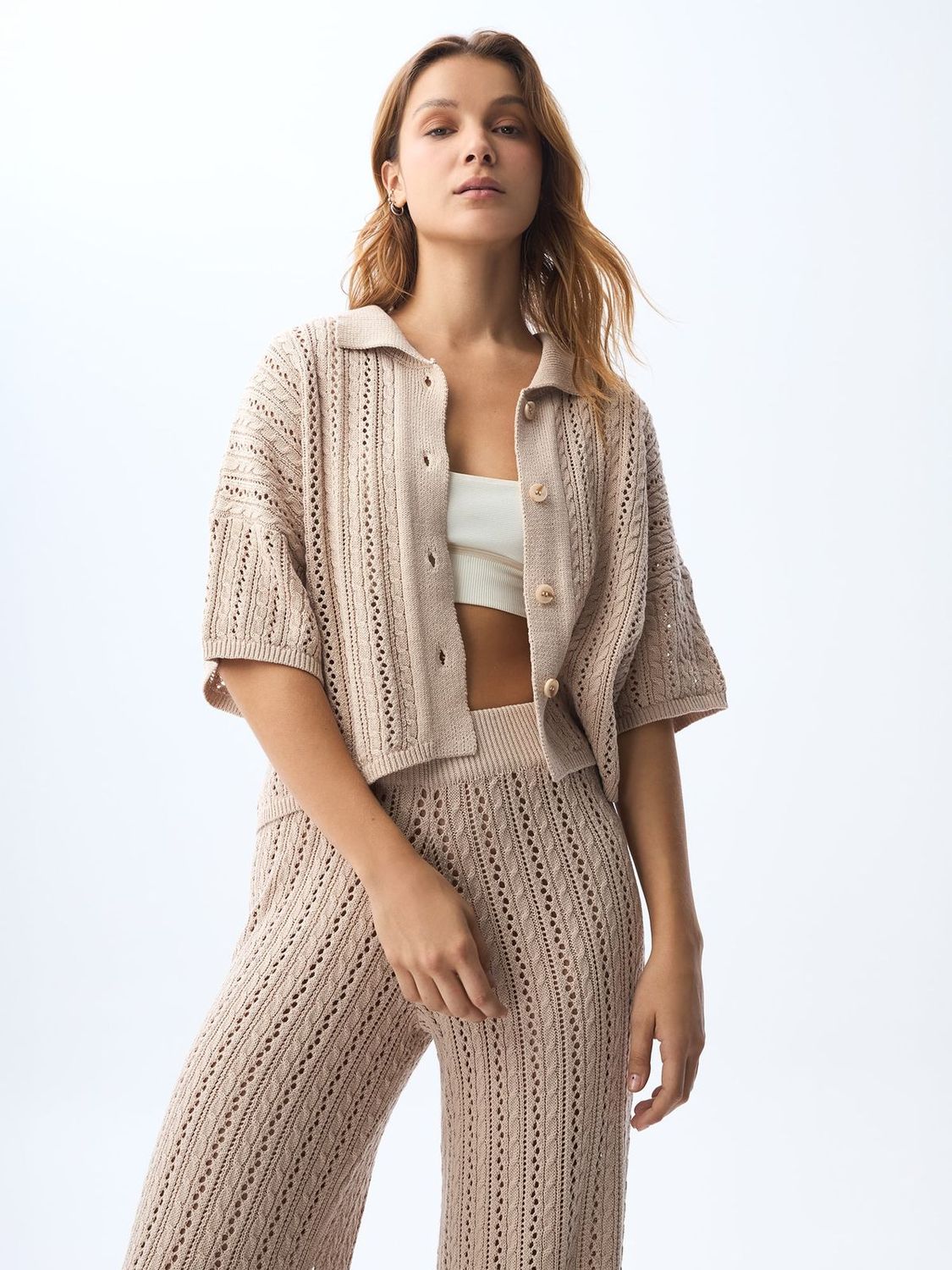 Camisa Mujer Americanino Tejida