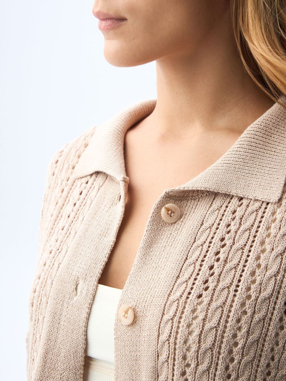 Camisa Mujer Americanino Tejida