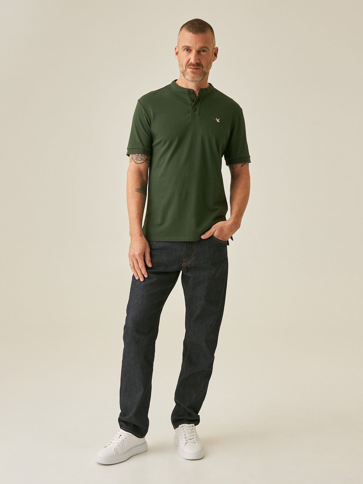 Polo Hombre Chevignon Cuello Neru Slim Fit