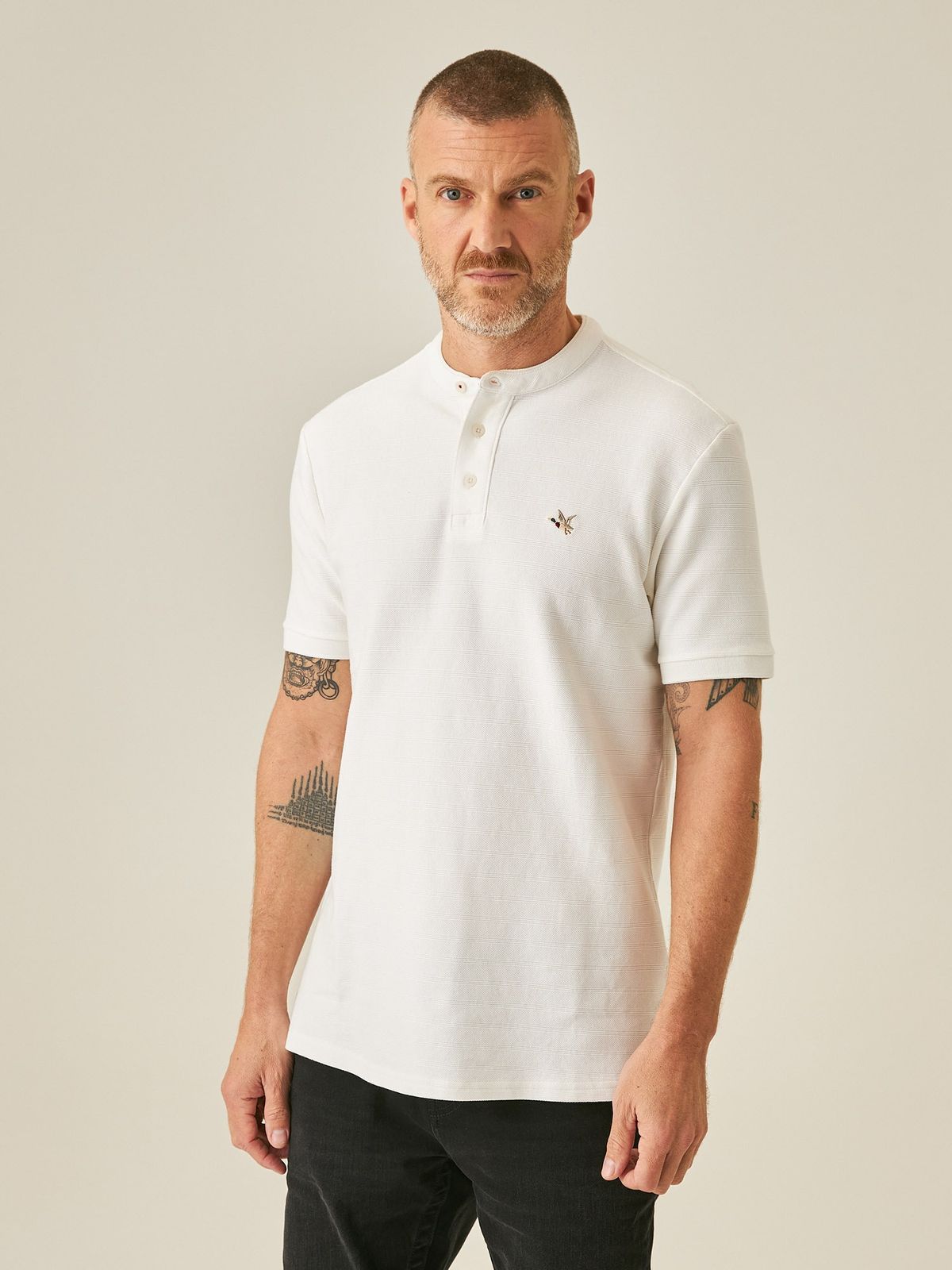 Polo Hombre Chevignon Striped Cuello Neru Classic Fit