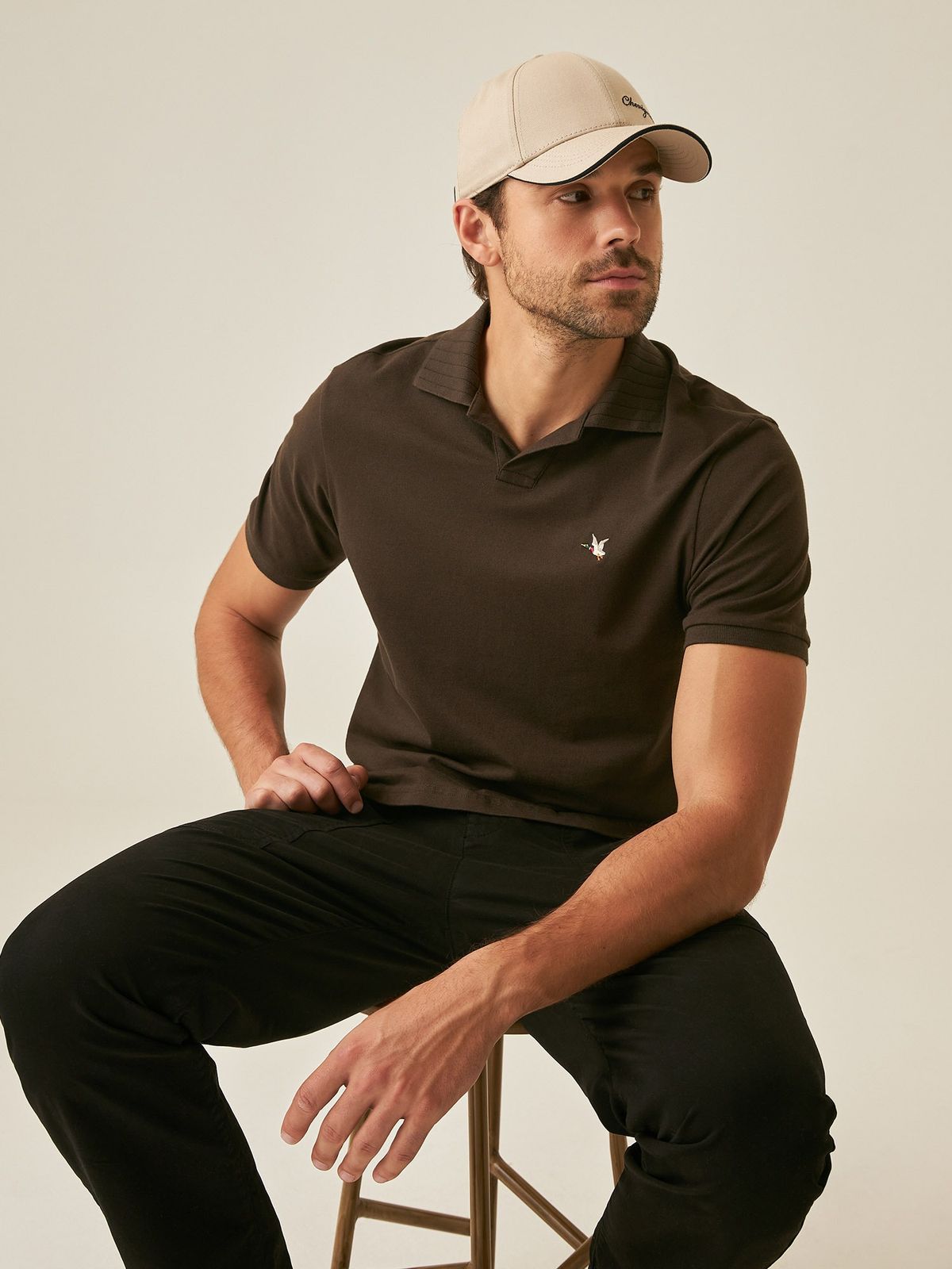 Polo Hombre Chevignon Wide Ribbed Knit