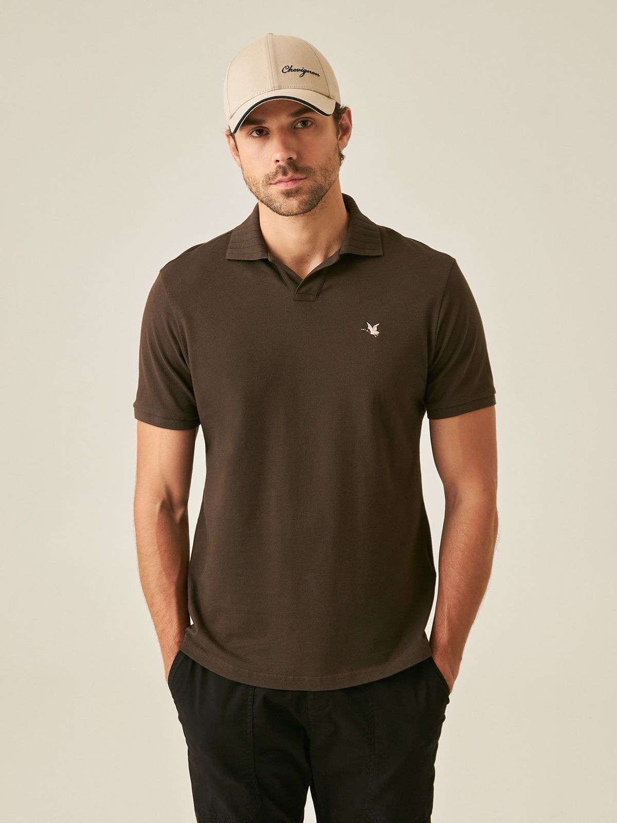 Polo Hombre Chevignon Wide Ribbed Knit