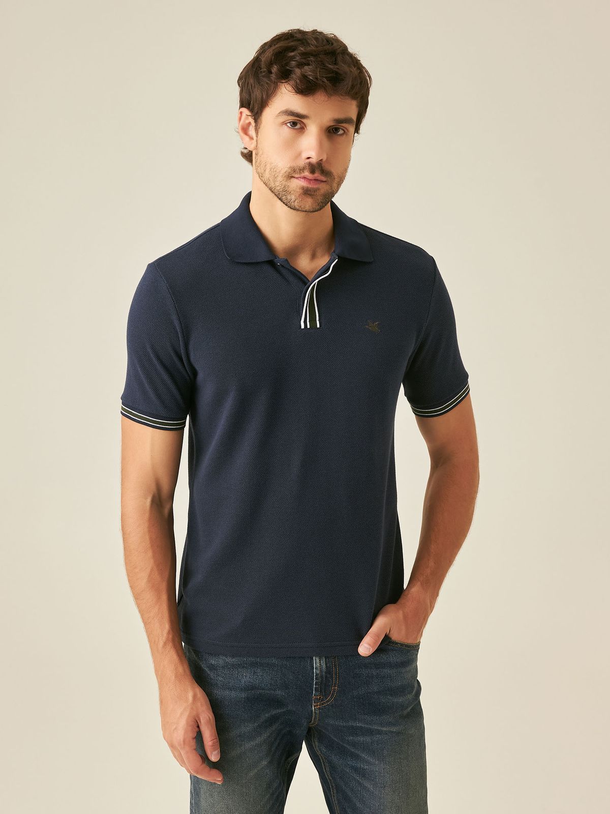 Polo Hombre Chevignon Knit Placket