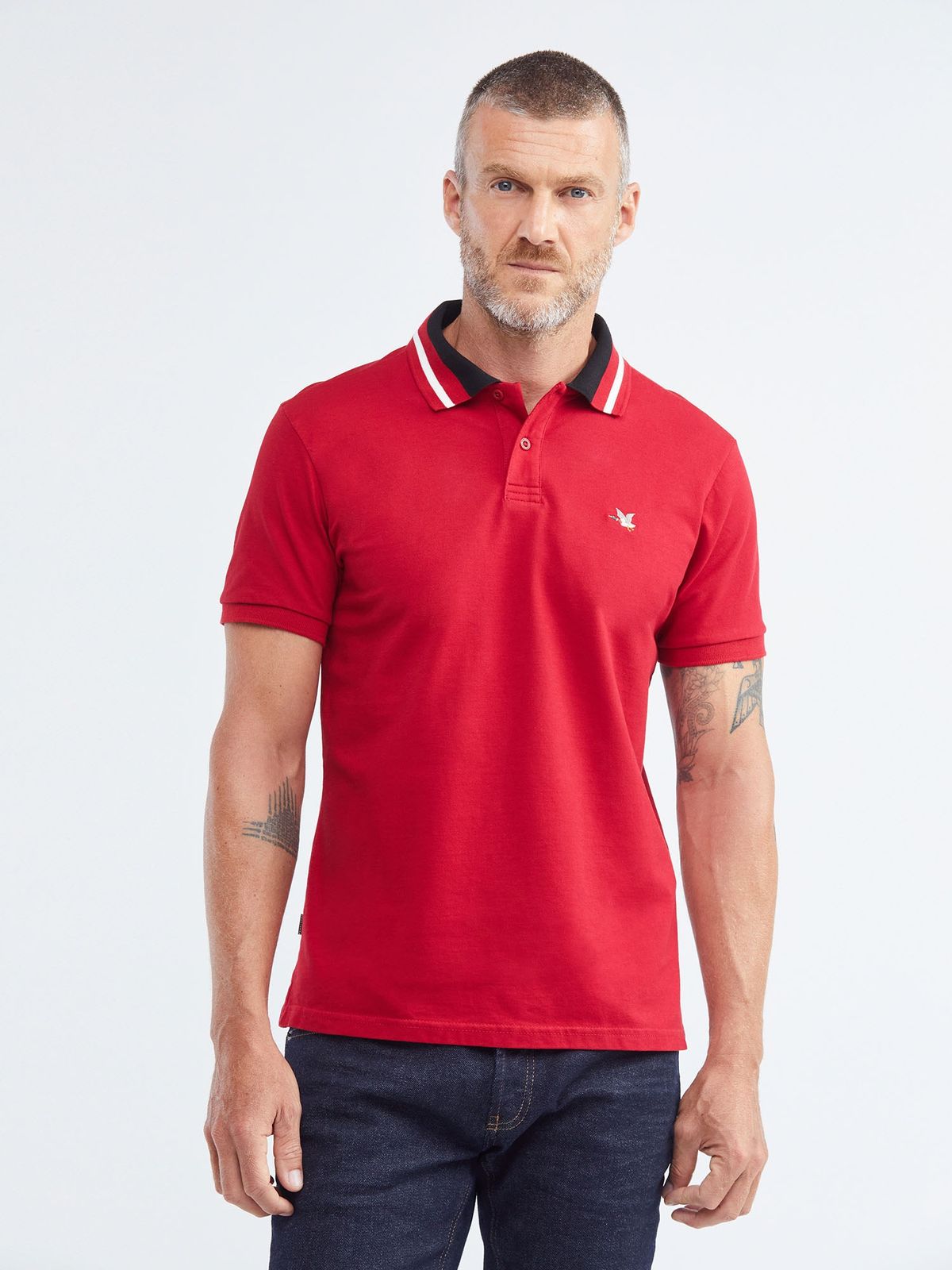 Polo Hombre Chevignon Contrast Neck Slim