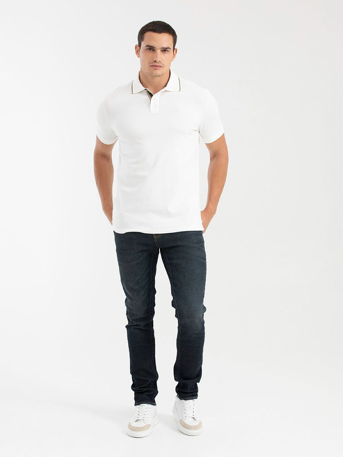 Polo Hombre Chevignon Knob Details