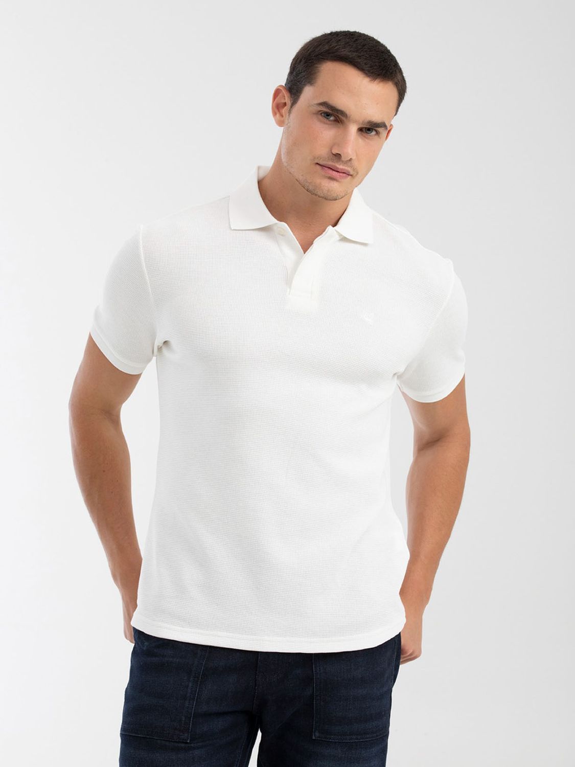 Polo Hombre Chevignon Waffle Texture Slim