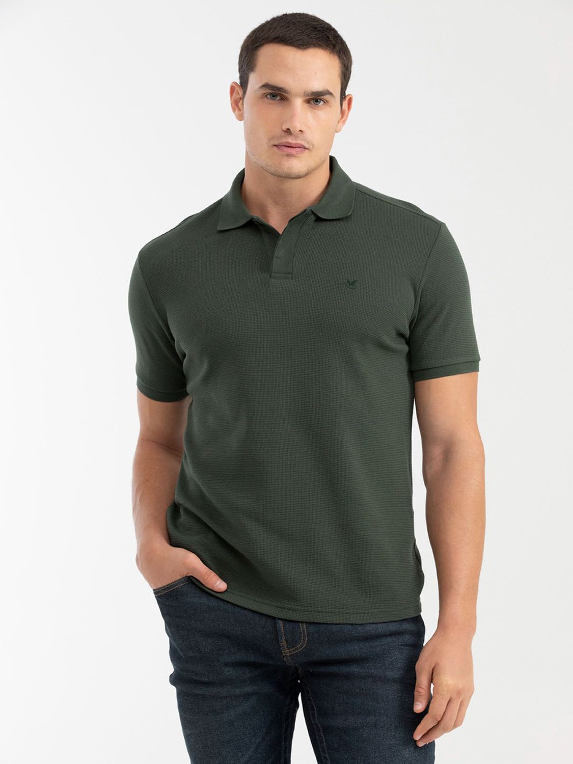 Polo Hombre Chevignon Waffle Texture Slim