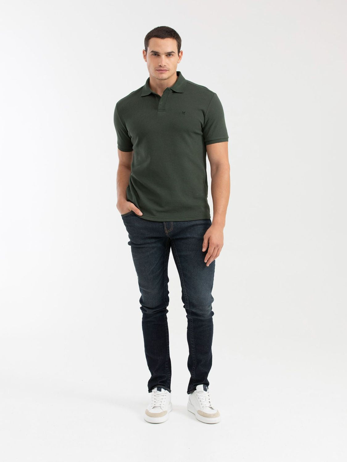 Polo Hombre Chevignon Waffle Texture Slim