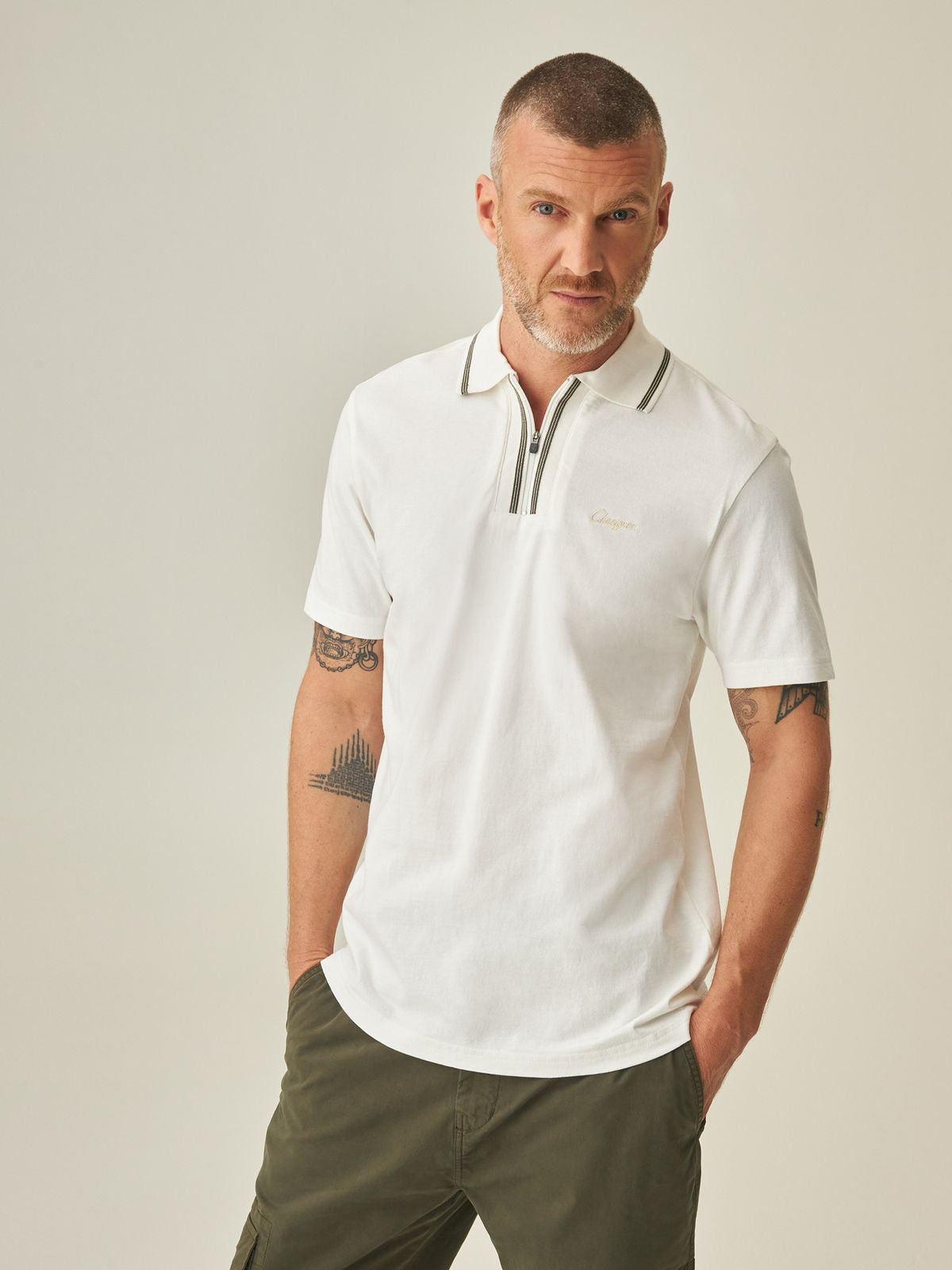 Polo Hombre Chevignon Striped Knit