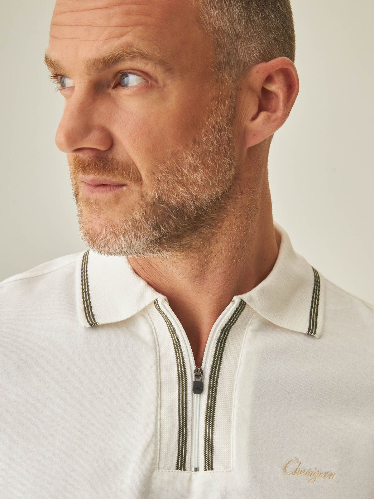 Polo Hombre Chevignon Striped Knit