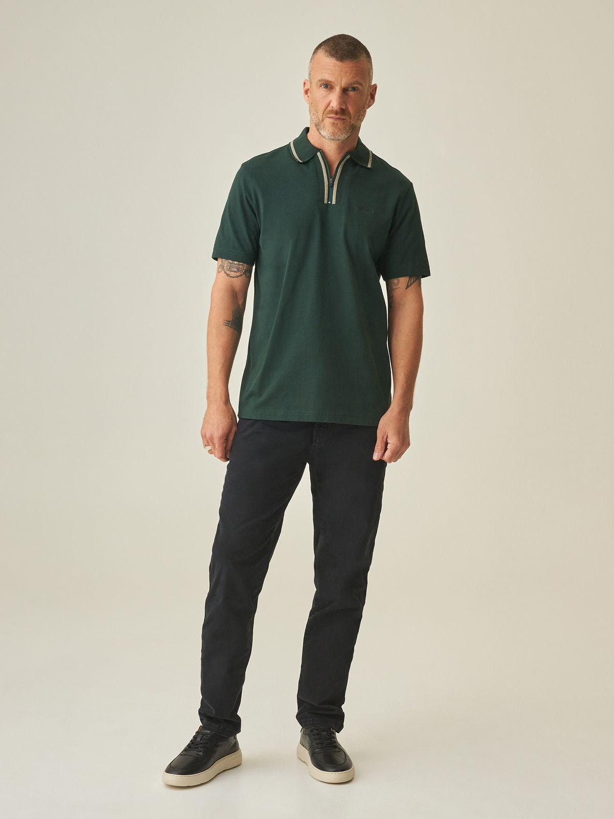 Polo Hombre Chevignon Striped Knit