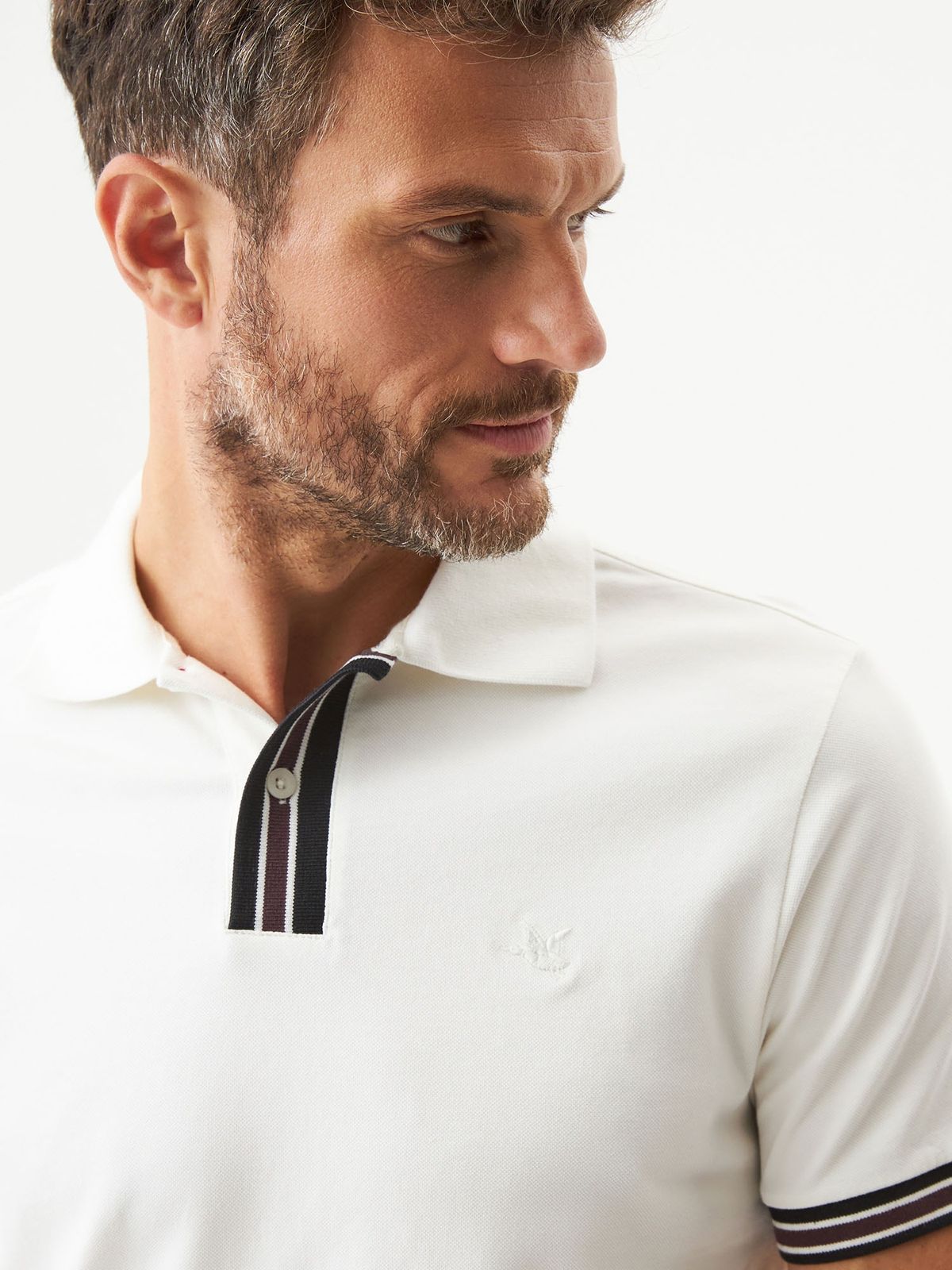Polo Hombre Chevignon Striped Placket
