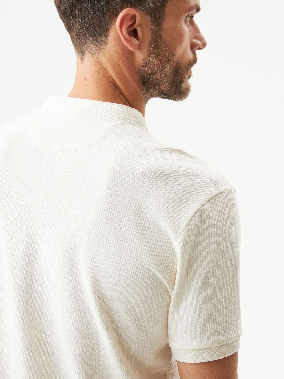 Polo Hombre Chevignon Lino Cuello Neru