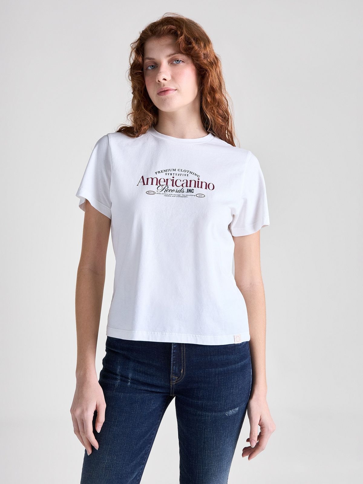Camiseta Mujer Americanino Graphic Logo