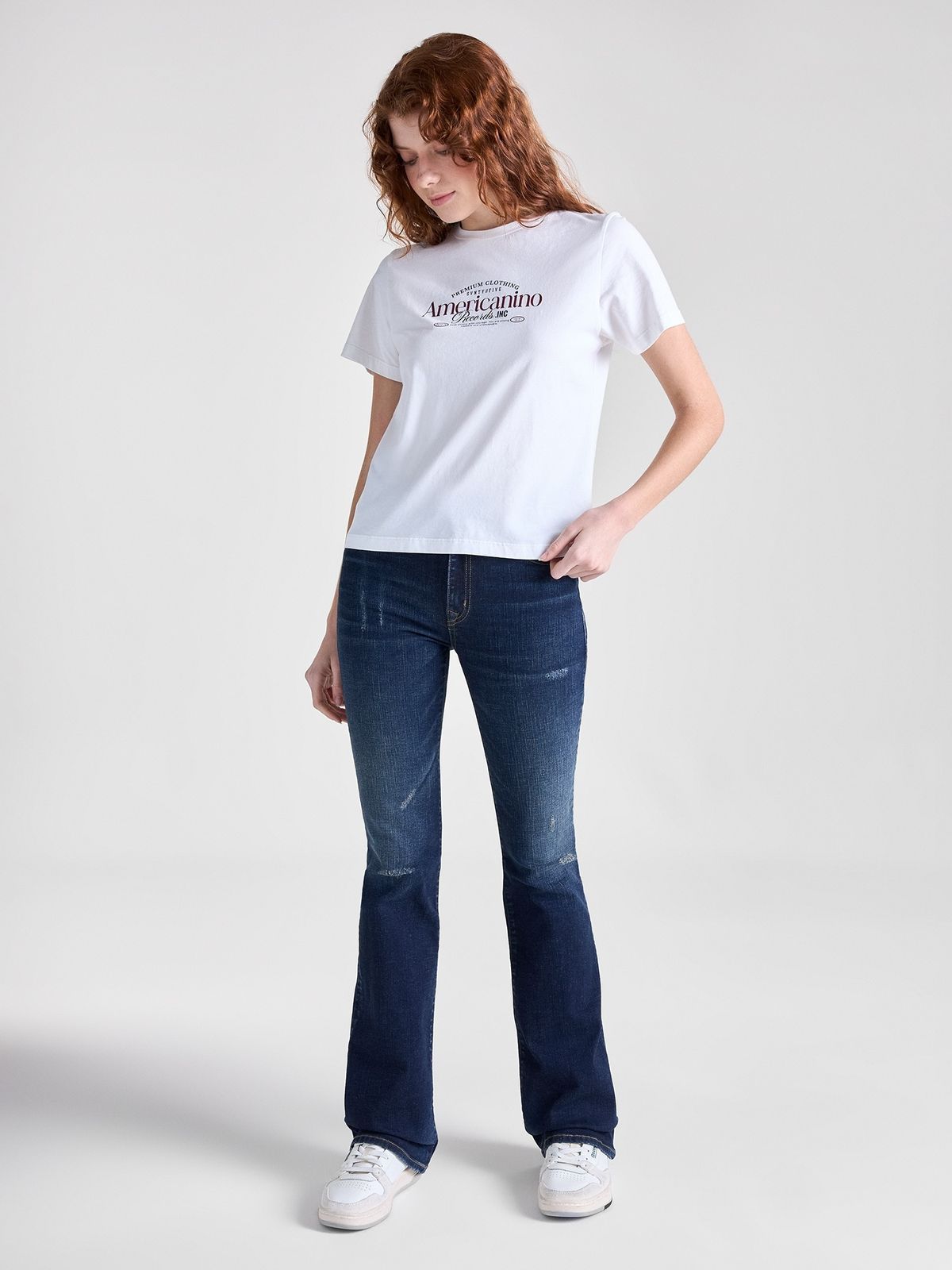 Camiseta Mujer Americanino Graphic Logo