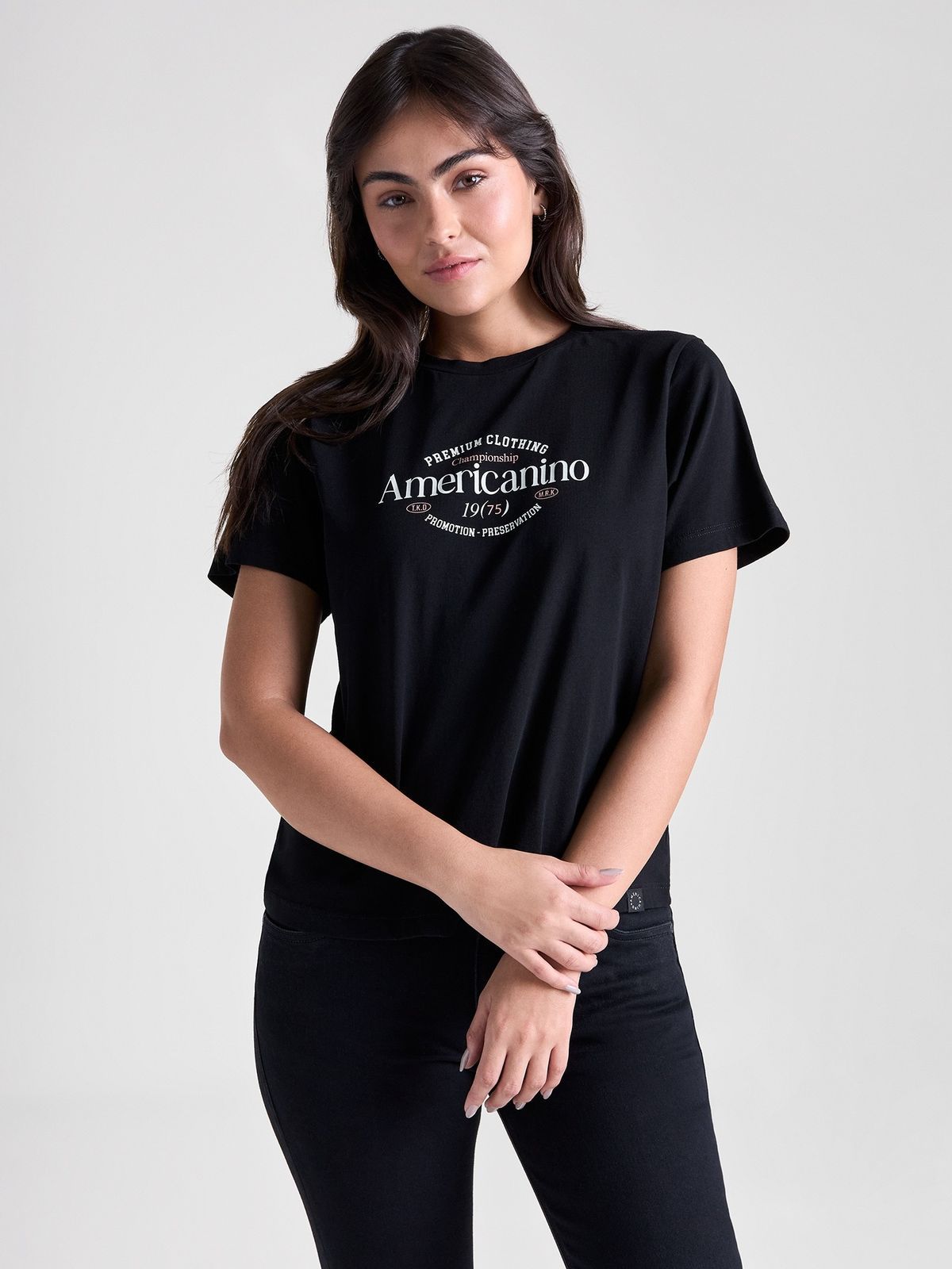Camiseta Mujer Americanino Graphic