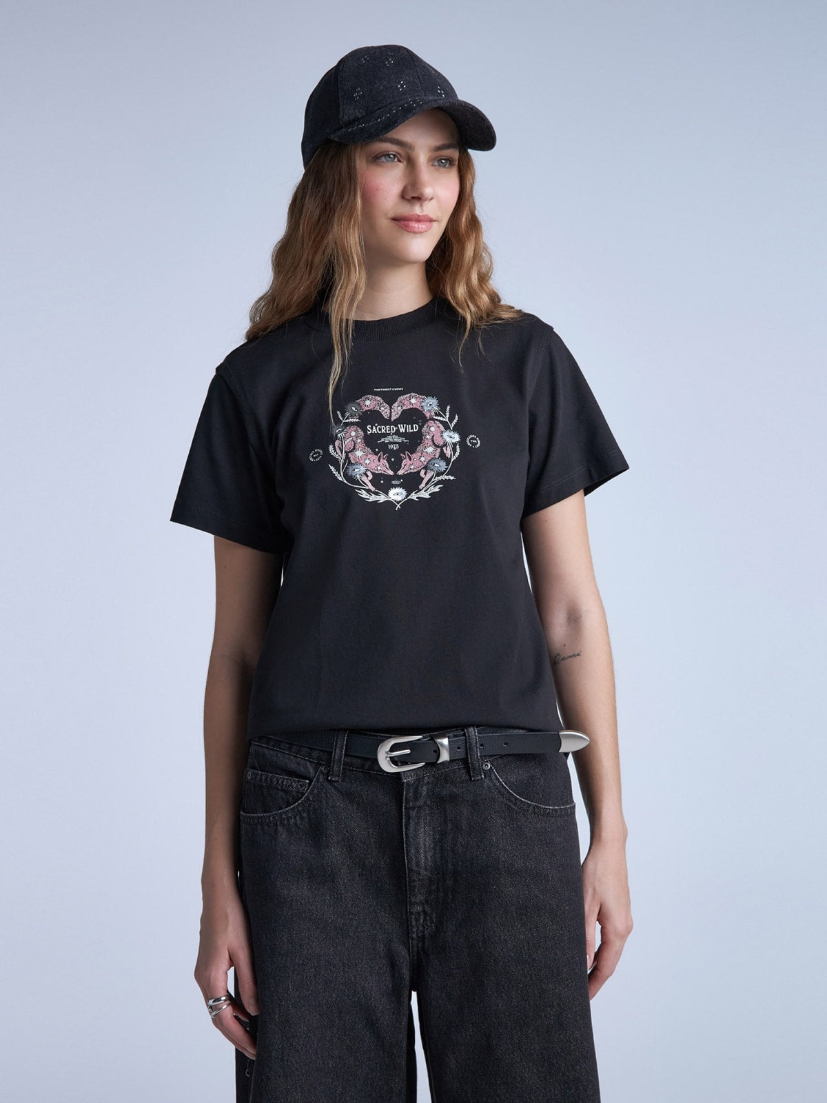 Camiseta Mujer Americanino Graphic