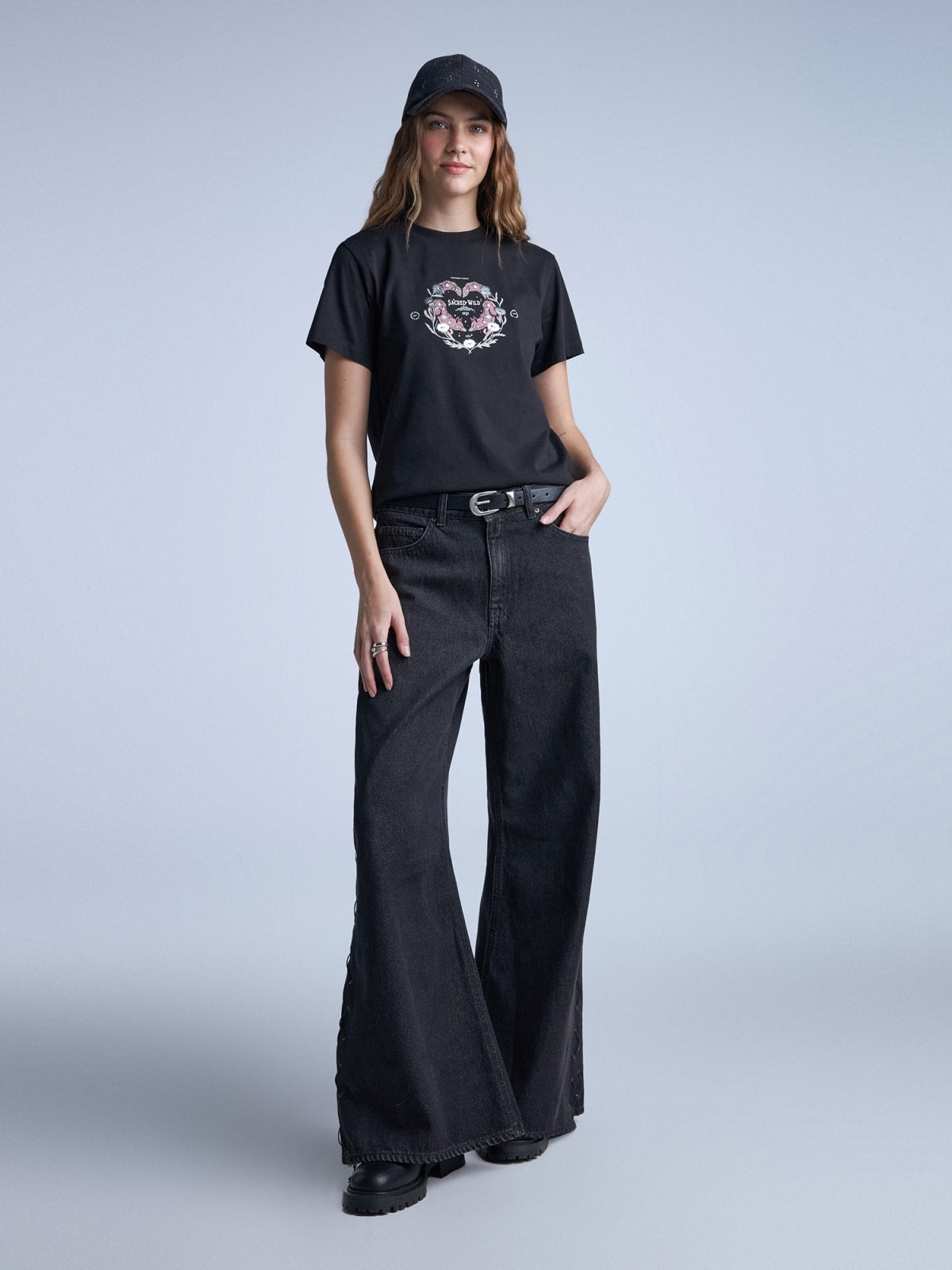 Camiseta Mujer Americanino Graphic